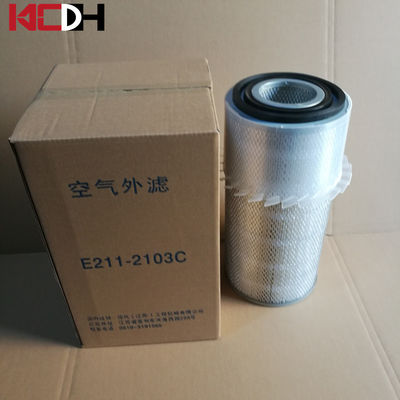 हुंडई R200-5 खुदाई एयर फ़िल्टर E211-2103C रेडियल सील स्टाइल